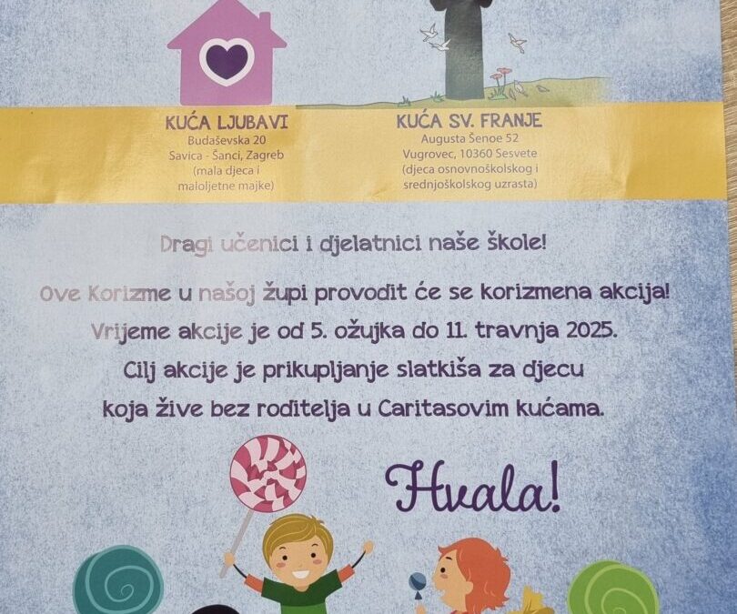Slatki korizmeni kutak 2025.