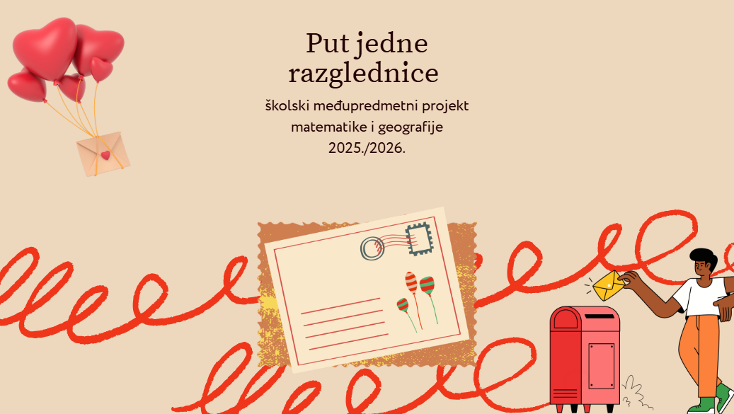 Put jedne razglednice. Matematika na karti svijeta