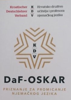 Učenice OŠ Petra Preradovića dobitnice Daf Oskara 2025. za promicanje njemačkog jezika