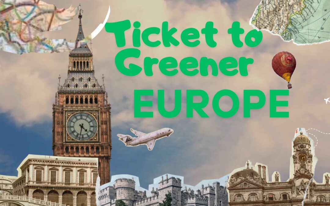 Ticket to a Greener Europe novi eTwinning projekt učenika 8.a i 8.c razreda